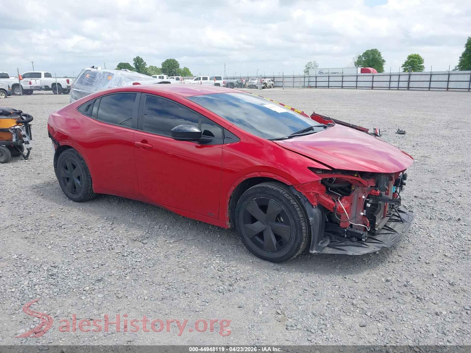 2023 TOYOTA PRIUS — VIN JTDADABU8P3003865