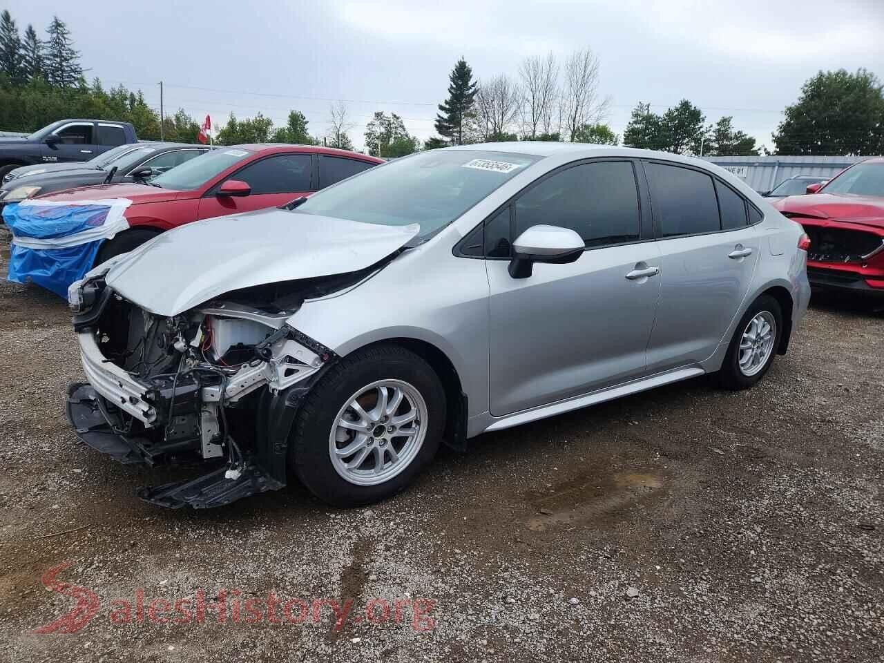2022 TOYOTA COROLLA — VIN JTDBAMDE5NJ061199