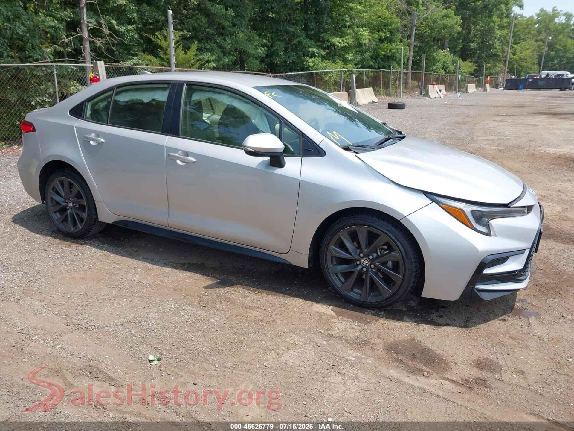 2023 TOYOTA COROLLA — VIN JTDBCMFE1P3018798