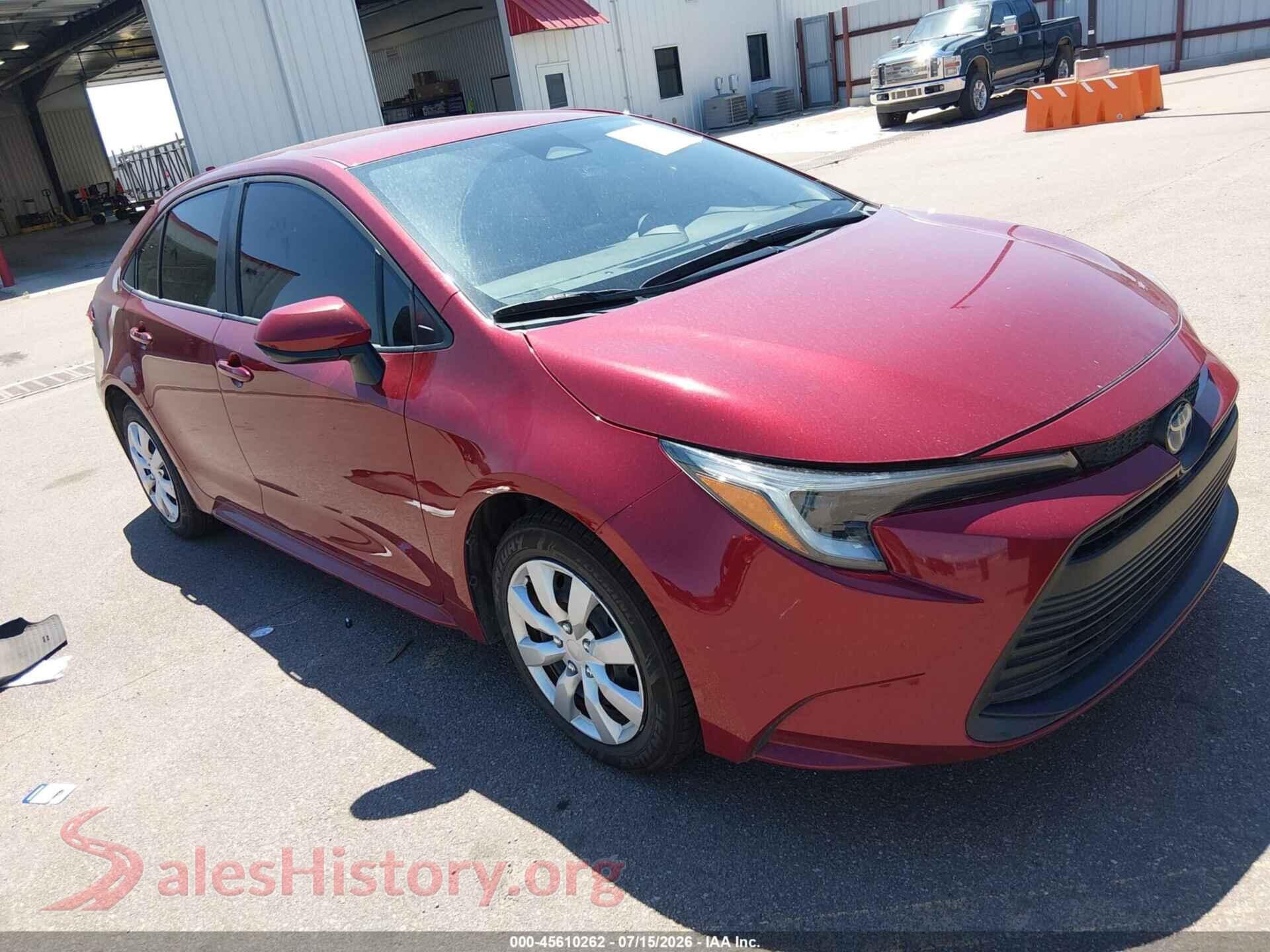 2024 TOYOTA COROLLA — VIN JTDBCMFE5RJ020620