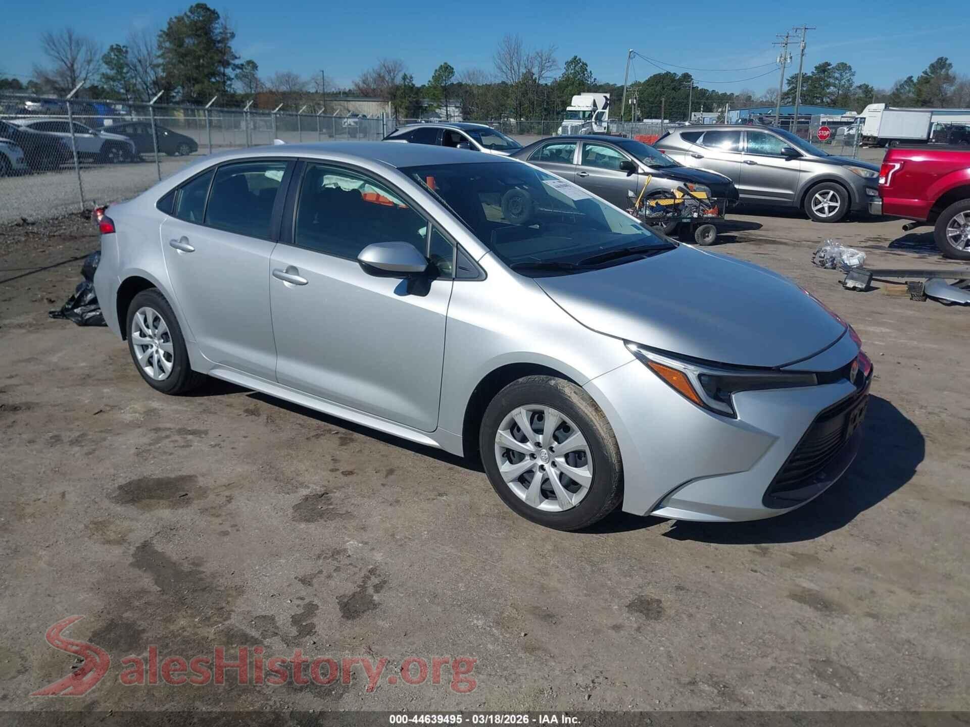2025 TOYOTA COROLLA — VIN JTDBCMFEXS3098823