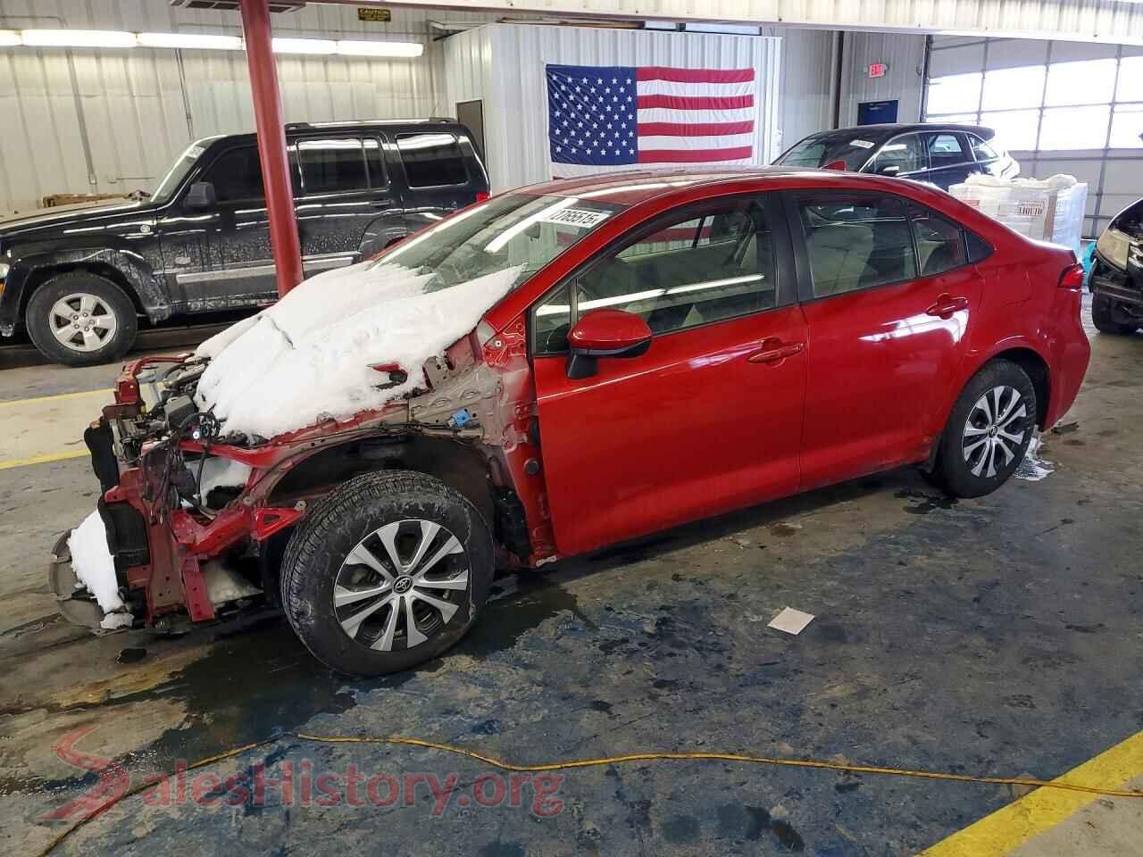 2021 TOYOTA COROLLA — VIN JTDEAMDE0MJ018241