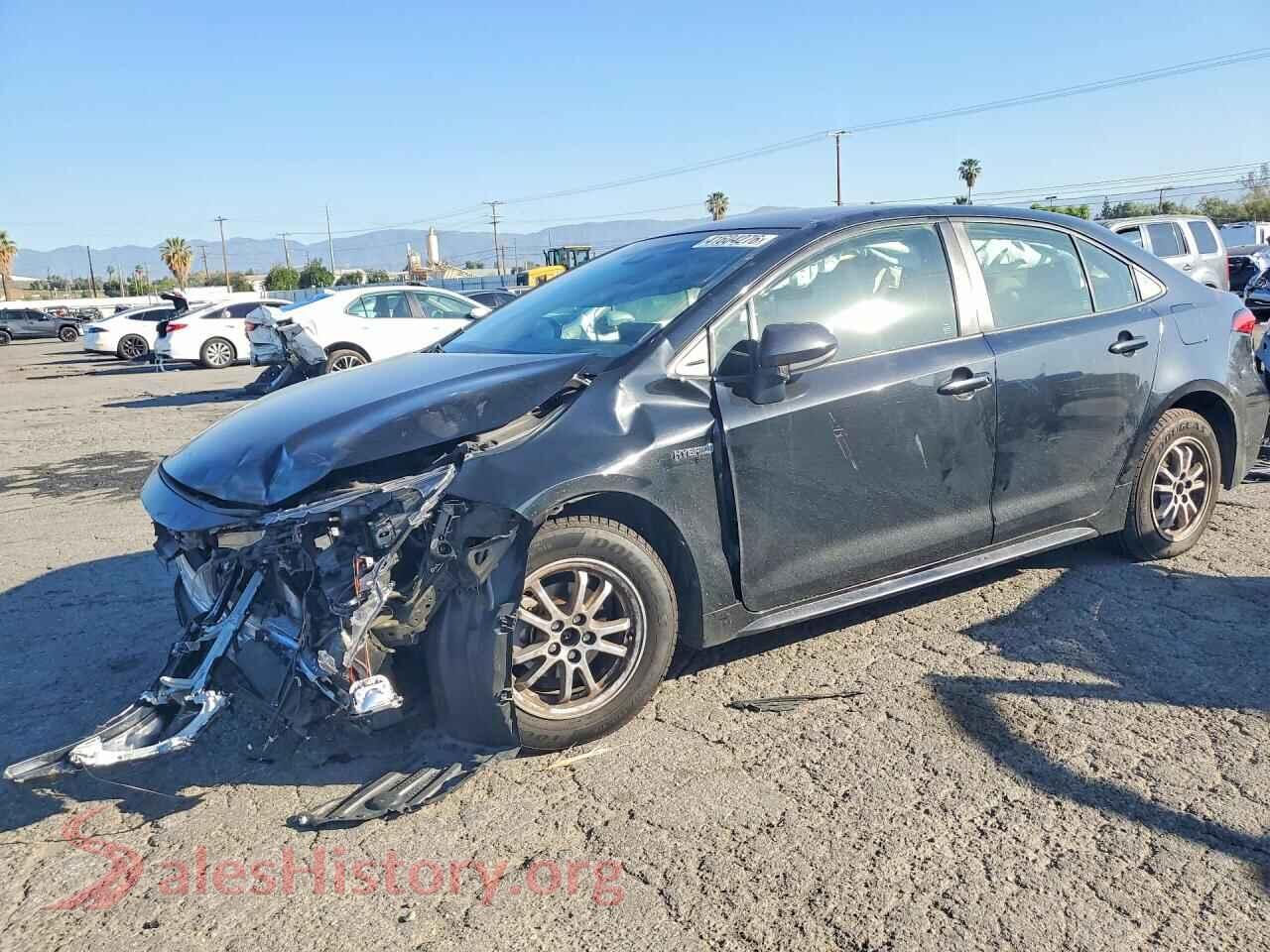 2021 TOYOTA COROLLA — VIN JTDEAMDE0MJ023049