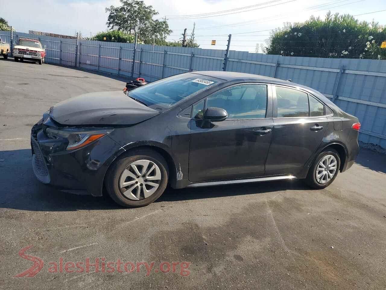 2022 TOYOTA COROLLA — VIN JTDEAMDE0NJ041228