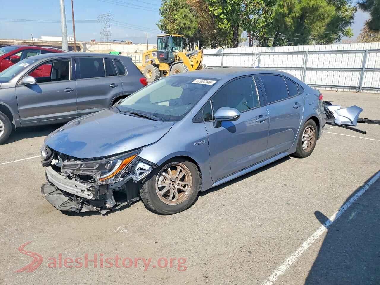 2022 TOYOTA COROLLA — VIN JTDEAMDE0NJ051600