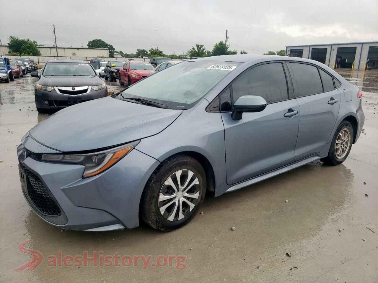 2022 TOYOTA COROLLA — VIN JTDEAMDE0NJ055257