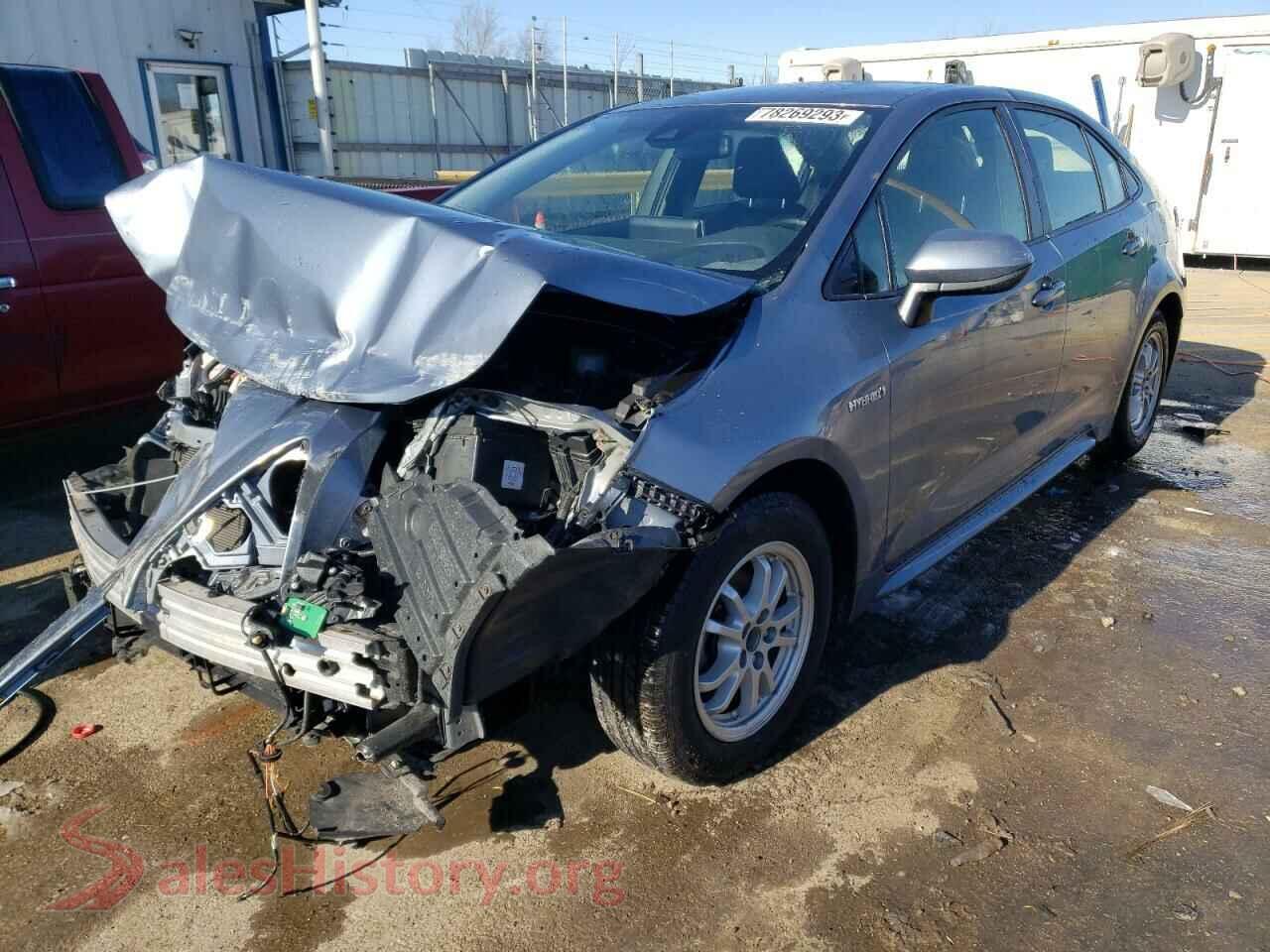 2021 TOYOTA COROLLA — VIN JTDEAMDE1MJ004218