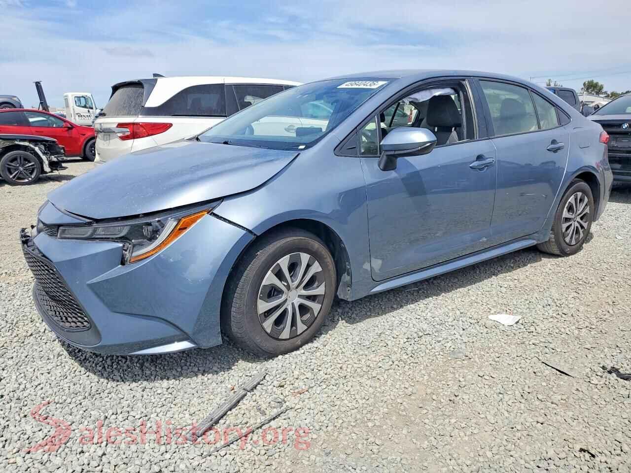 2022 TOYOTA COROLLA — VIN JTDEAMDE1NJ054344