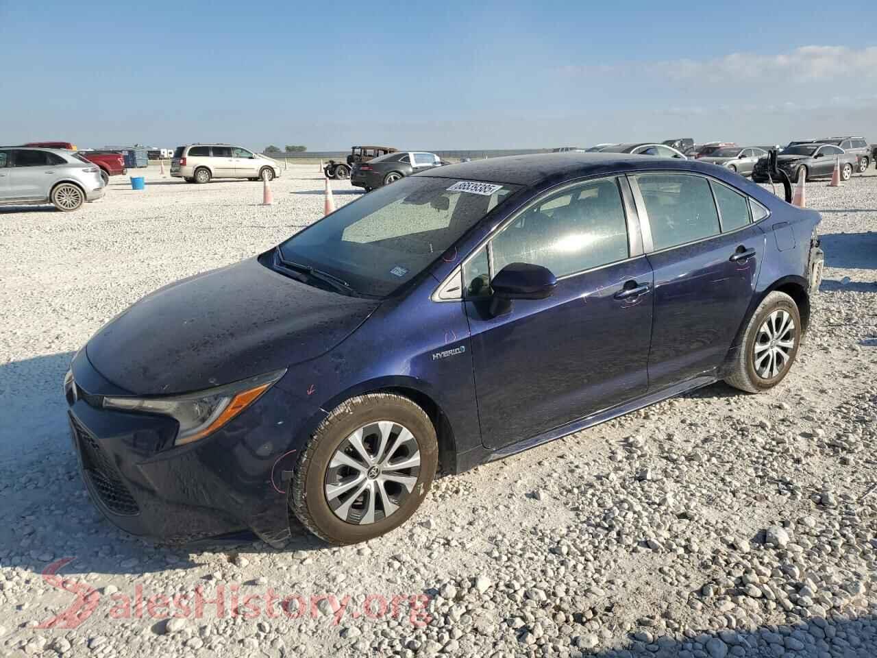 2021 TOYOTA COROLLA — VIN JTDEAMDE2MJ020606