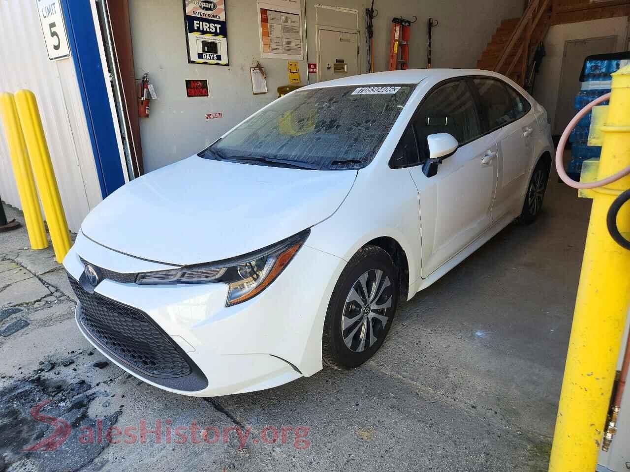 2022 TOYOTA COROLLA — VIN JTDEAMDE2N3003147