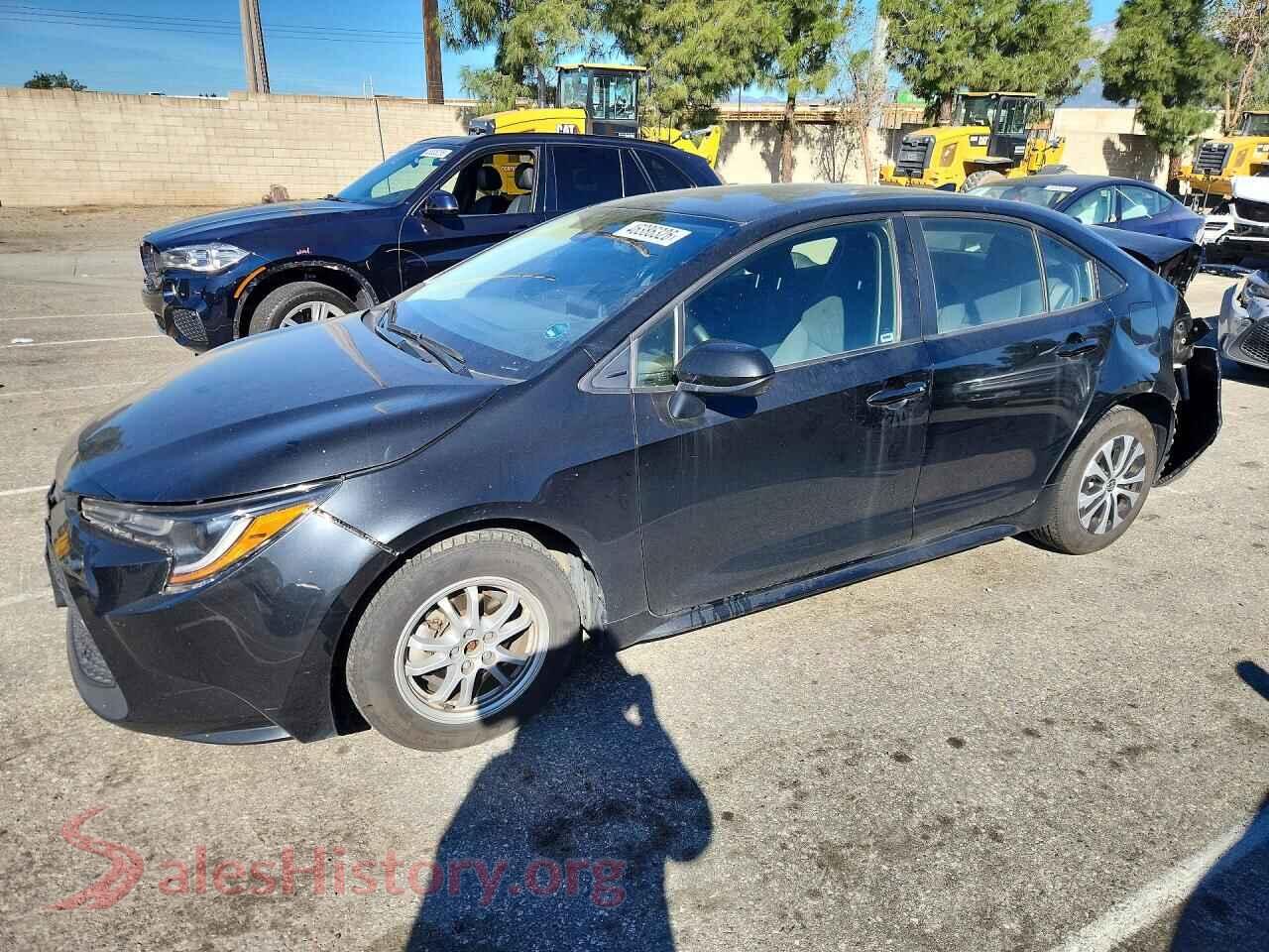 2022 TOYOTA COROLLA — VIN JTDEAMDE2NJ044454