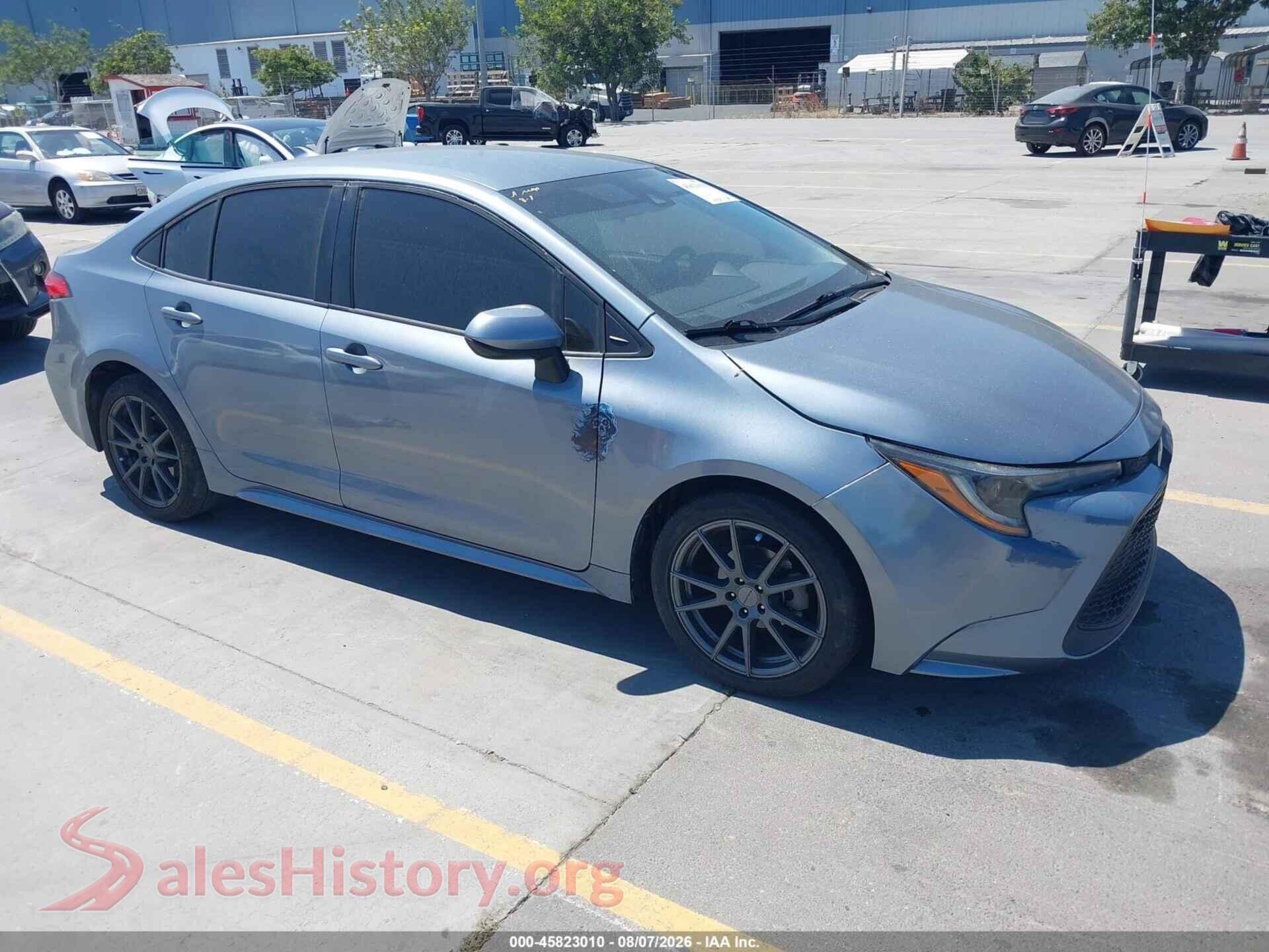 2021 TOYOTA COROLLA — VIN JTDEAMDE3MJ027418