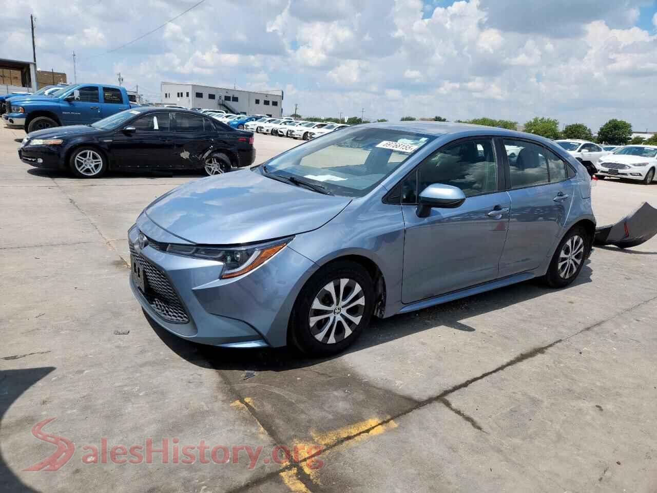 2022 TOYOTA COROLLA — VIN JTDEAMDE3NJ050134