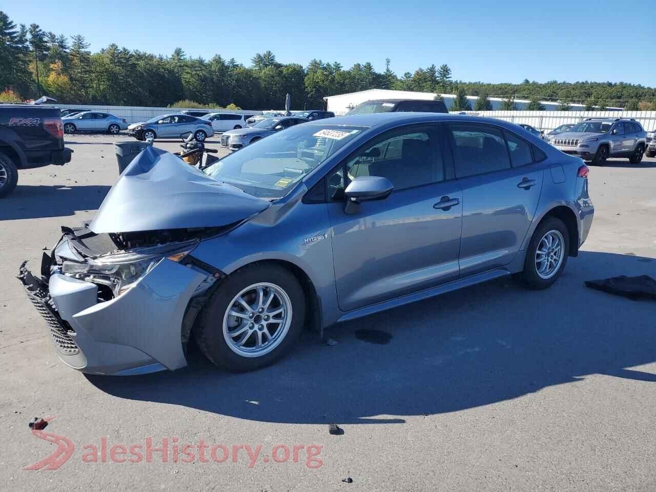 2021 TOYOTA COROLLA — VIN JTDEAMDE4MJ016931