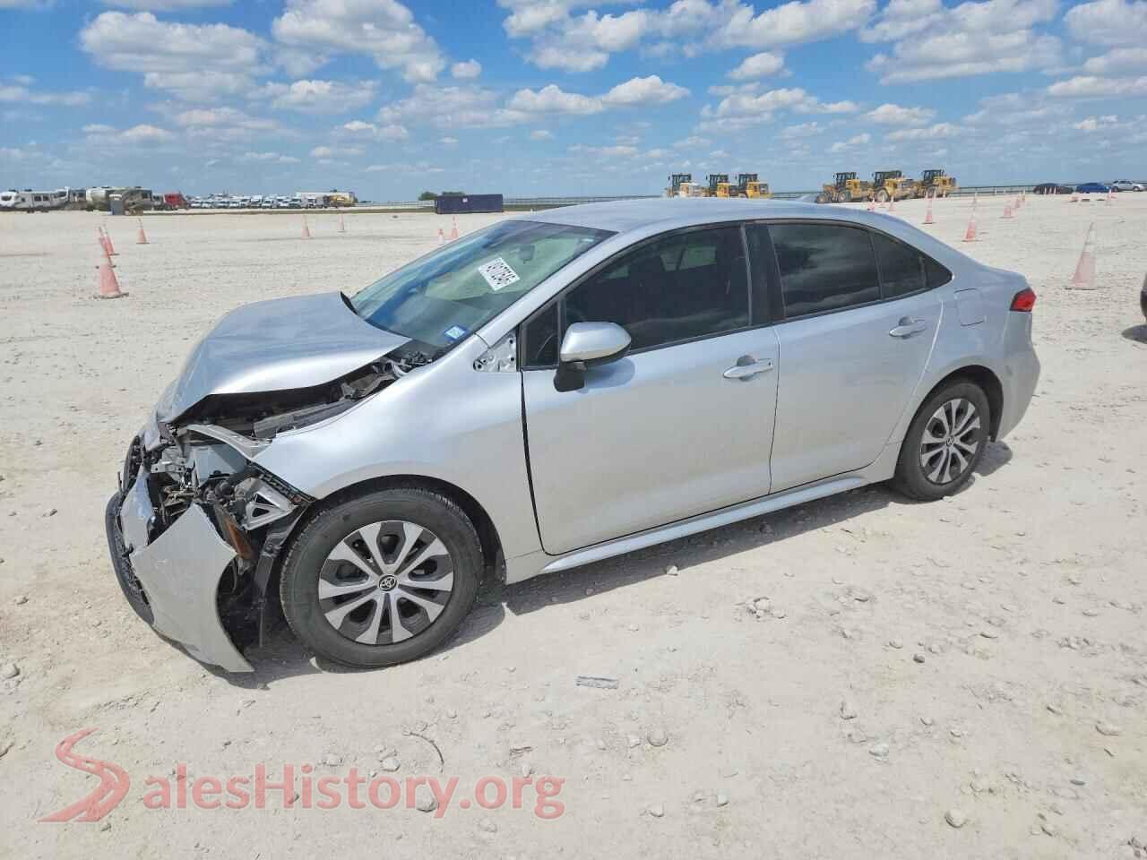 2022 TOYOTA COROLLA — VIN JTDEAMDE4N3008625