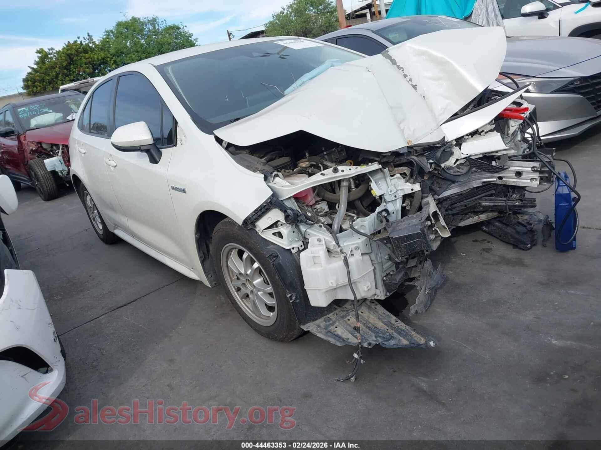 2021 TOYOTA COROLLA — VIN JTDEAMDE5MJ035195