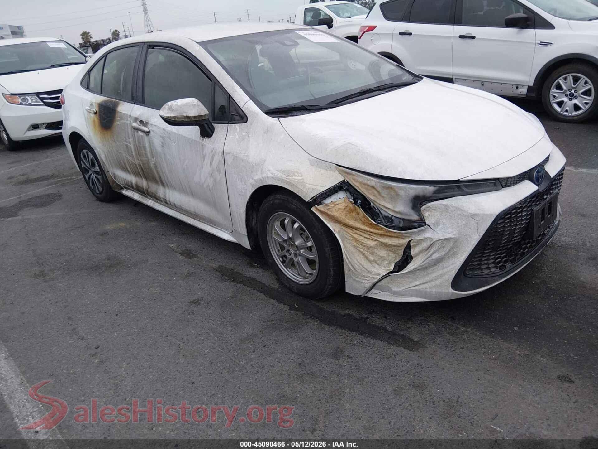 2022 TOYOTA COROLLA — VIN JTDEAMDE5N3006902