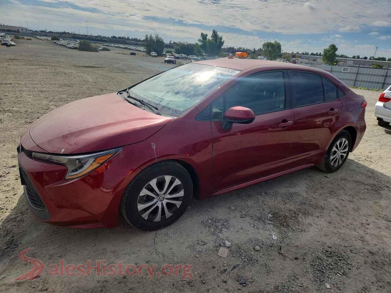 2022 TOYOTA COROLLA — VIN JTDEAMDE5NJ045338