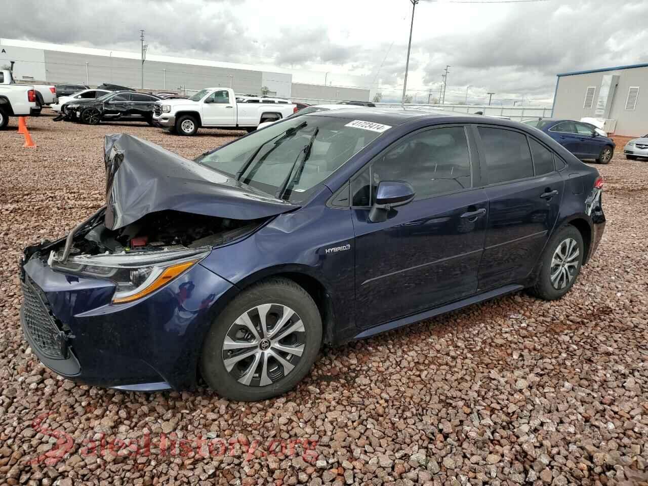 2021 TOYOTA COROLLA — VIN JTDEAMDE6MJ030507