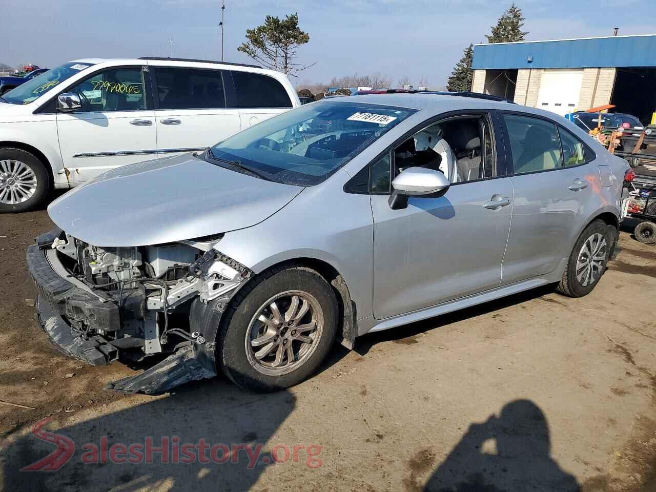 2022 TOYOTA COROLLA — VIN JTDEAMDE6N3010764