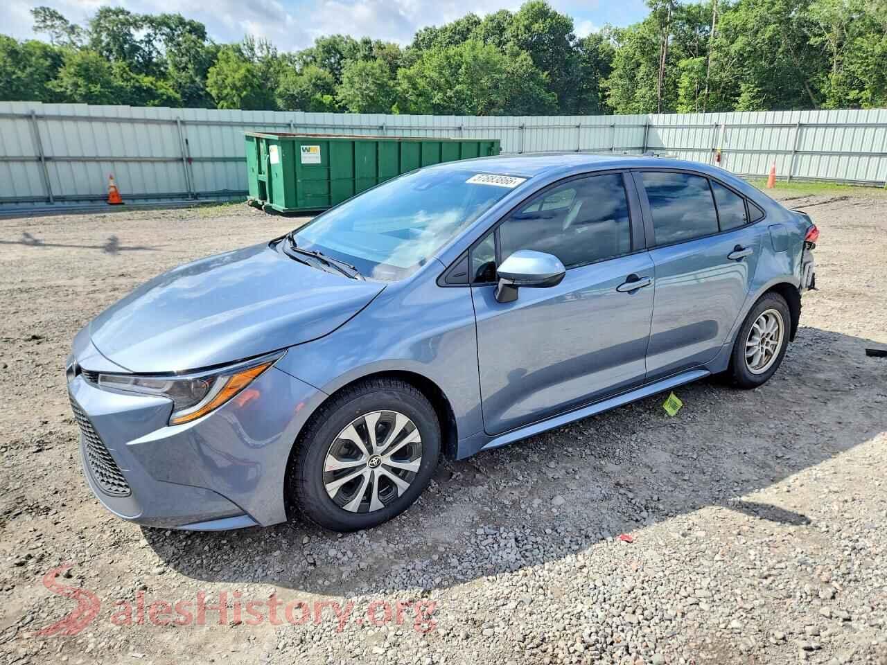 2022 TOYOTA COROLLA — VIN JTDEAMDE6N3012126