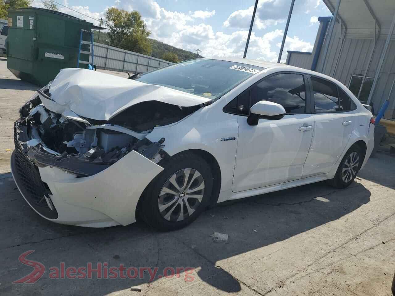 2021 TOYOTA COROLLA — VIN JTDEAMDE9MJ032719