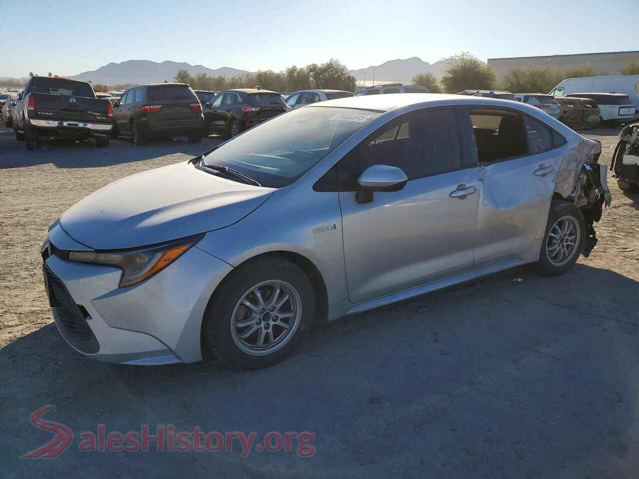 2021 TOYOTA COROLLA — VIN JTDEAMDEXMJ013273