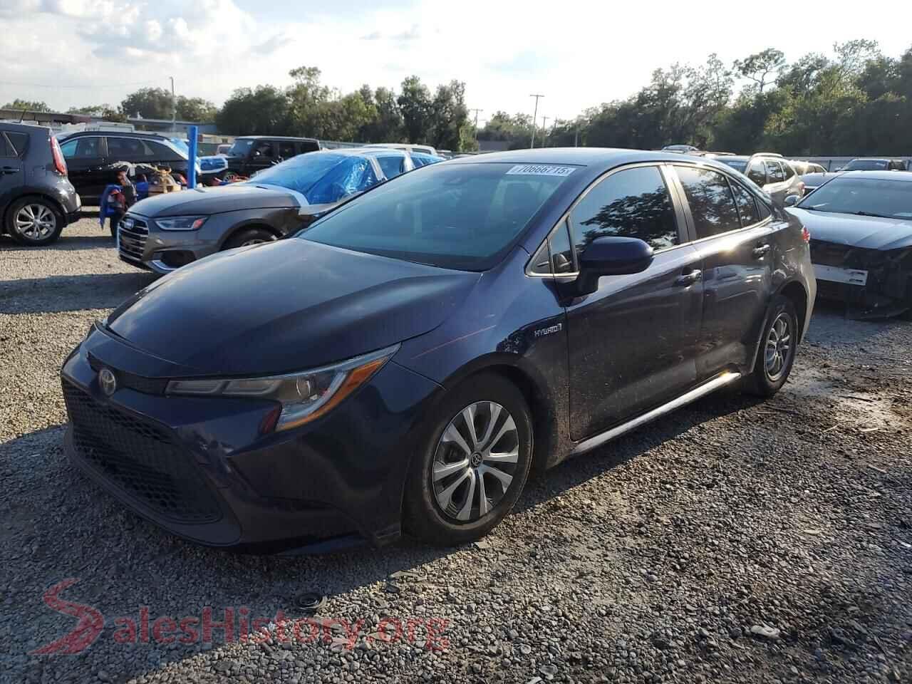 2021 TOYOTA COROLLA — VIN JTDEAMDEXMJ021616