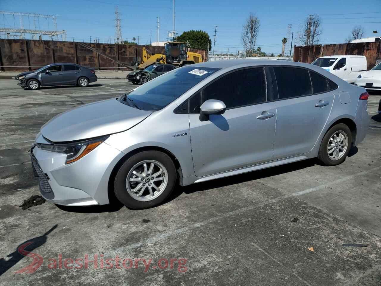 2020 TOYOTA COROLLA — VIN JTDEBRBE2LJ024358