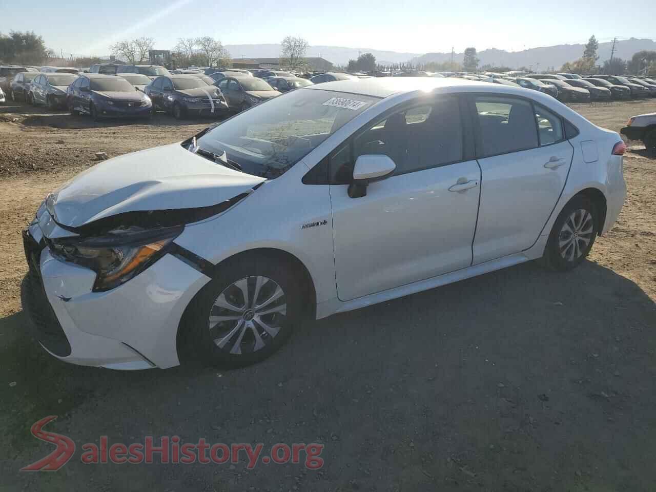 2020 TOYOTA COROLLA — VIN JTDEBRBE3LJ027365