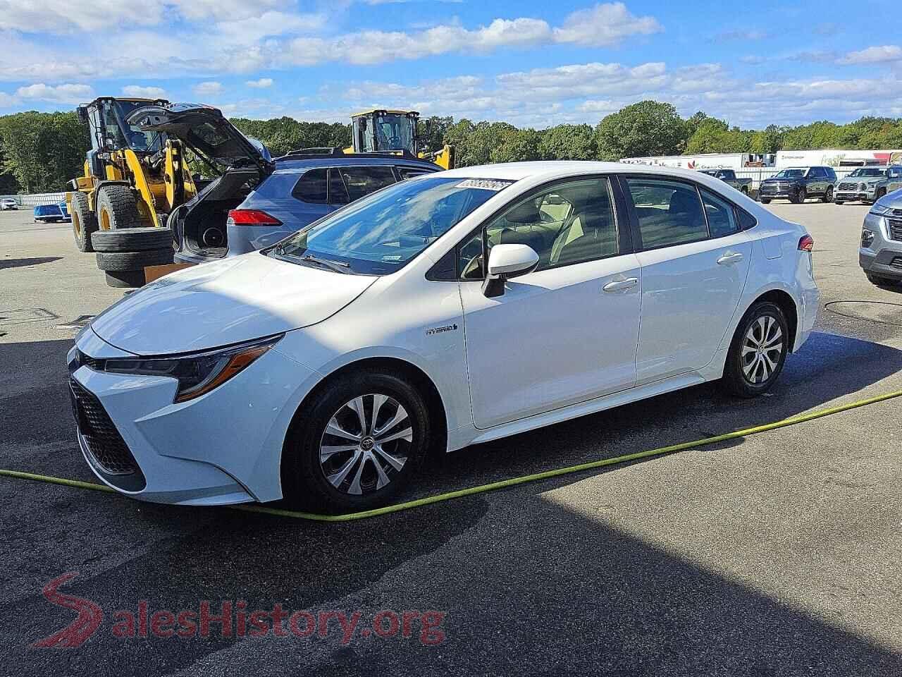 2020 TOYOTA COROLLA — VIN JTDEBRBE3LJ027995