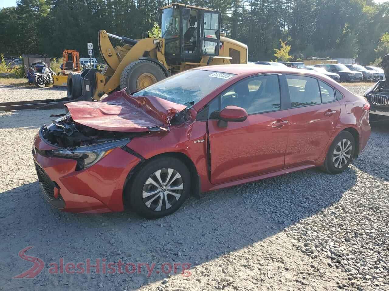 2020 TOYOTA COROLLA — VIN JTDEBRBE8LJ009556