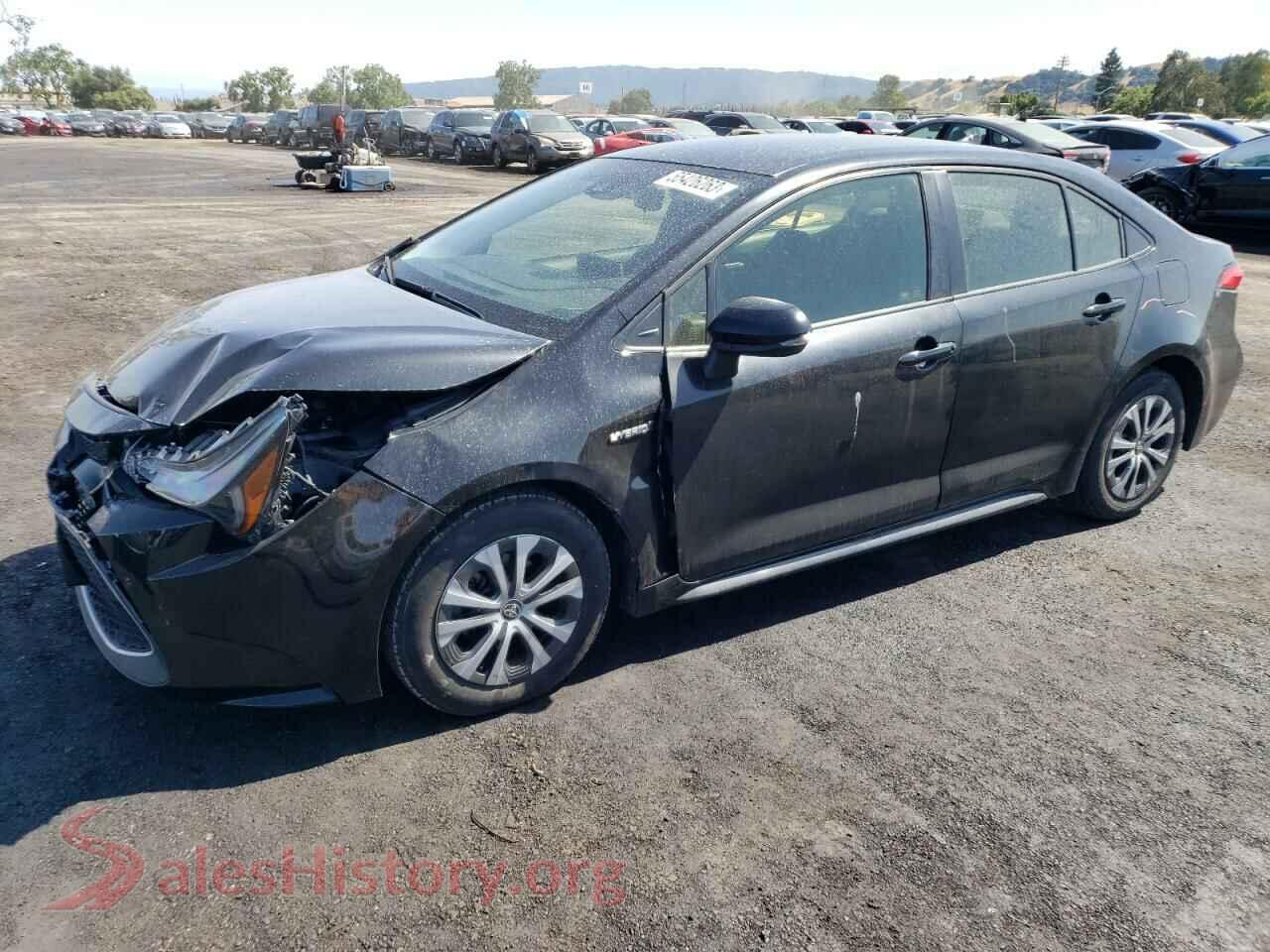 2020 TOYOTA COROLLA — VIN JTDEBRBE9LJ013034