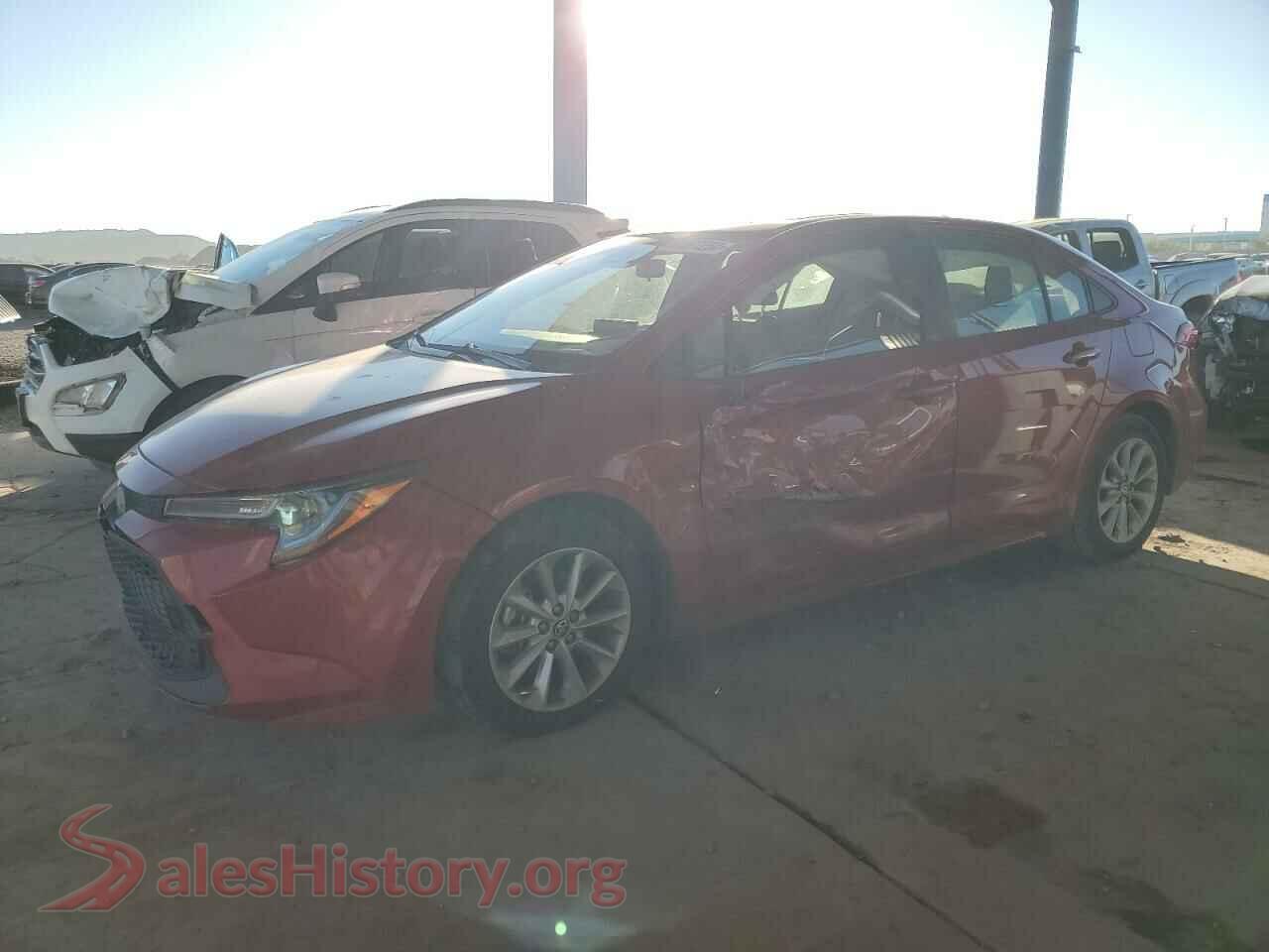 2020 TOYOTA COROLLA — VIN JTDHPRAE9LJ054912