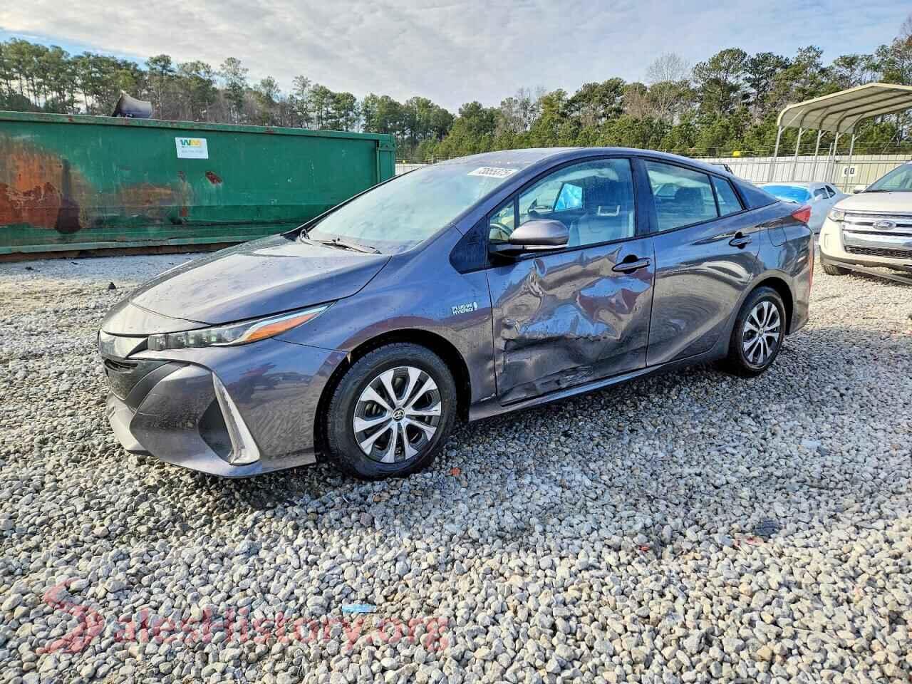 2021 TOYOTA PRIUS — VIN JTDKAMFP0M3172860