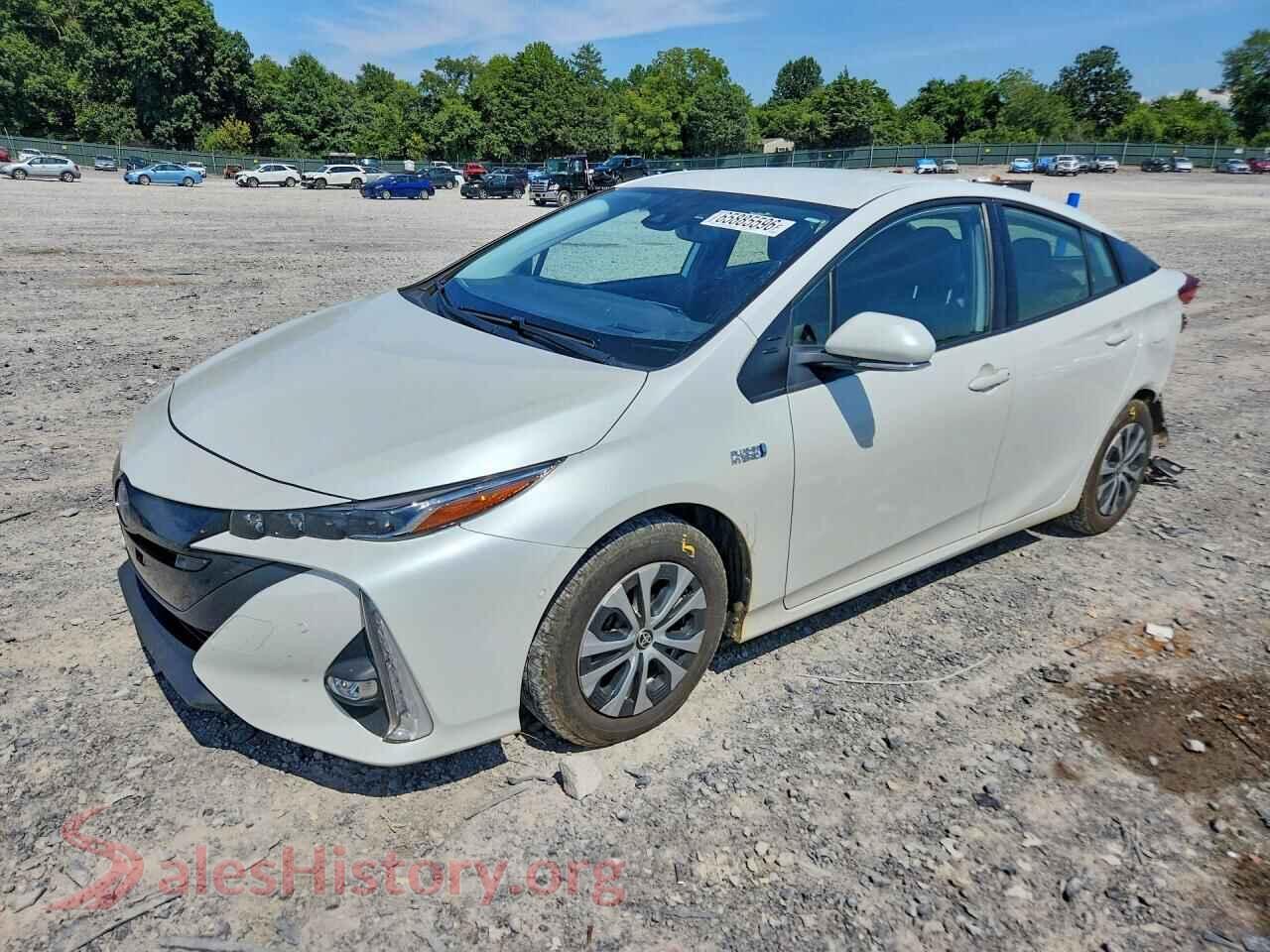 2021 TOYOTA PRIUS — VIN JTDKAMFP6M3187461