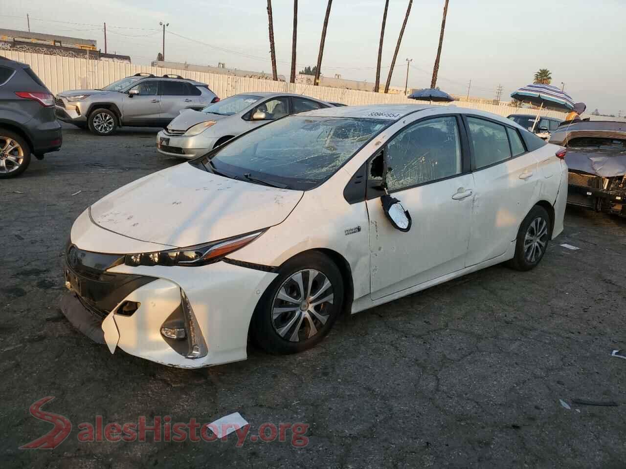 2021 TOYOTA PRIUS — VIN JTDKAMFP7M3166831
