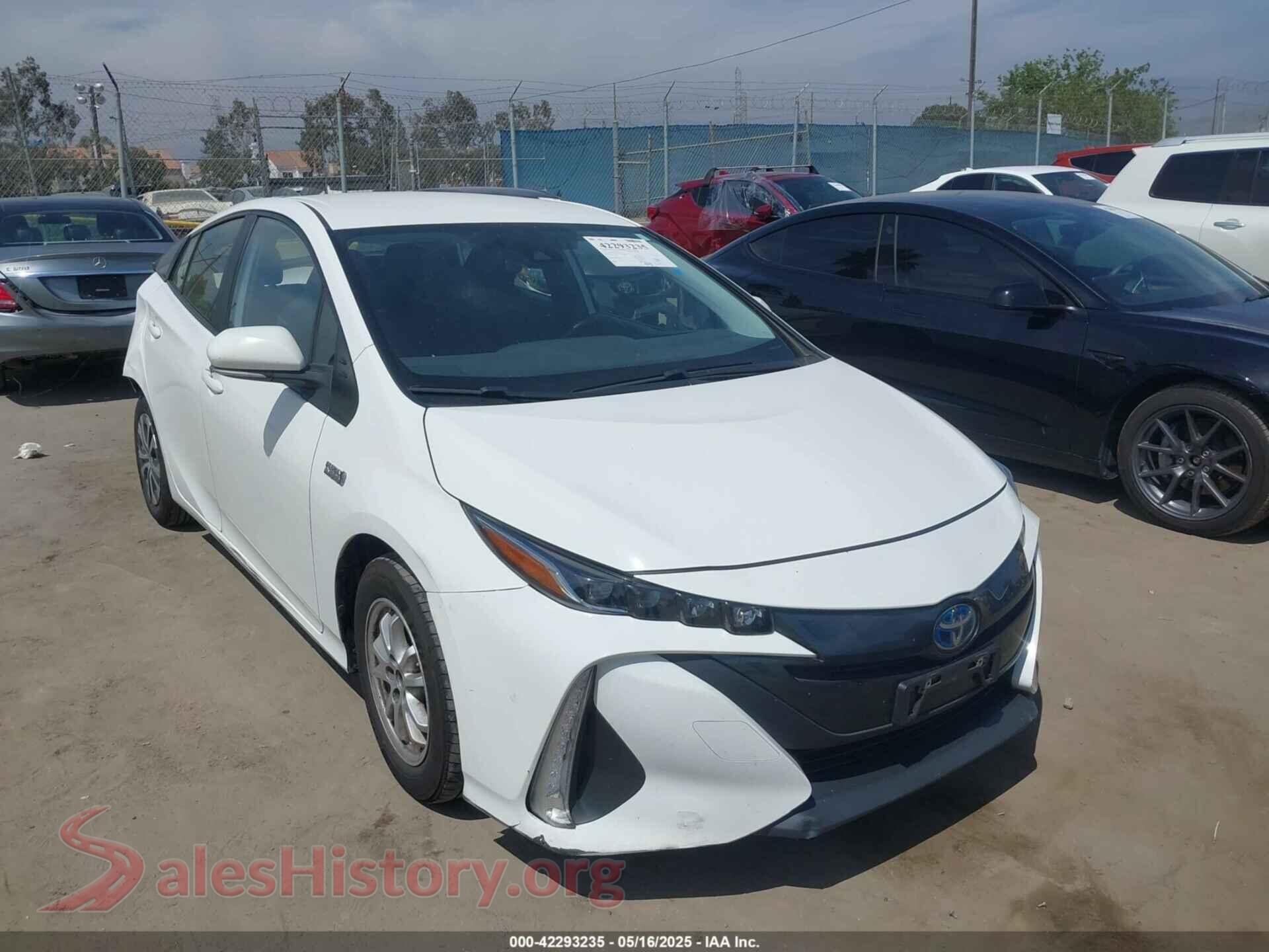 2021 TOYOTA PRIUS PRIME — VIN JTDKAMFP8M3193049