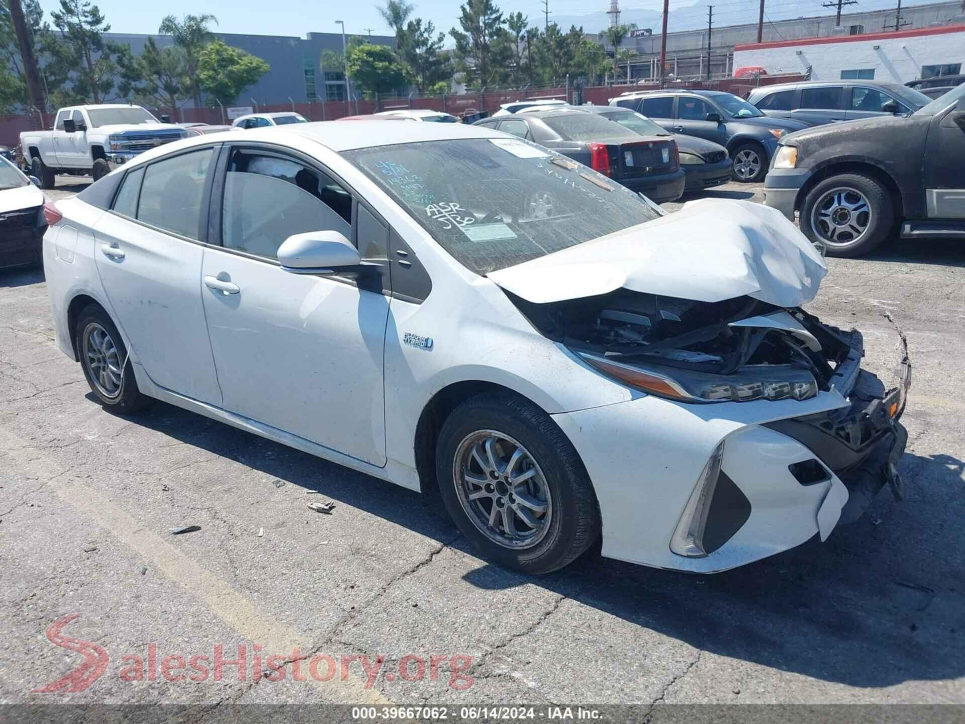 2022 TOYOTA PRIUS PRIME — VIN JTDKAMFPXN3199047