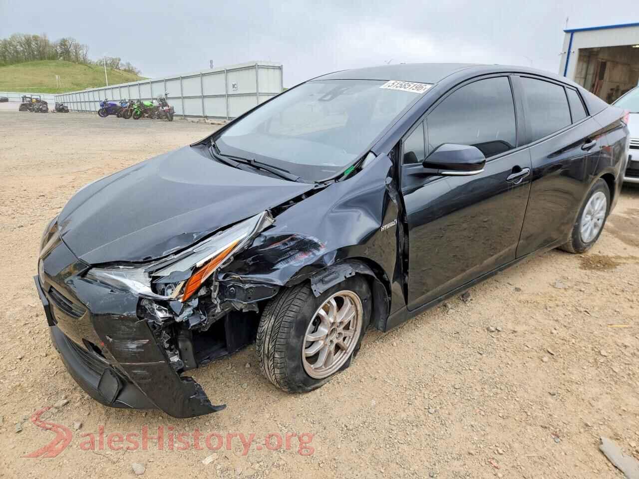 2021 TOYOTA PRIUS — VIN JTDKAMFU1M3141090