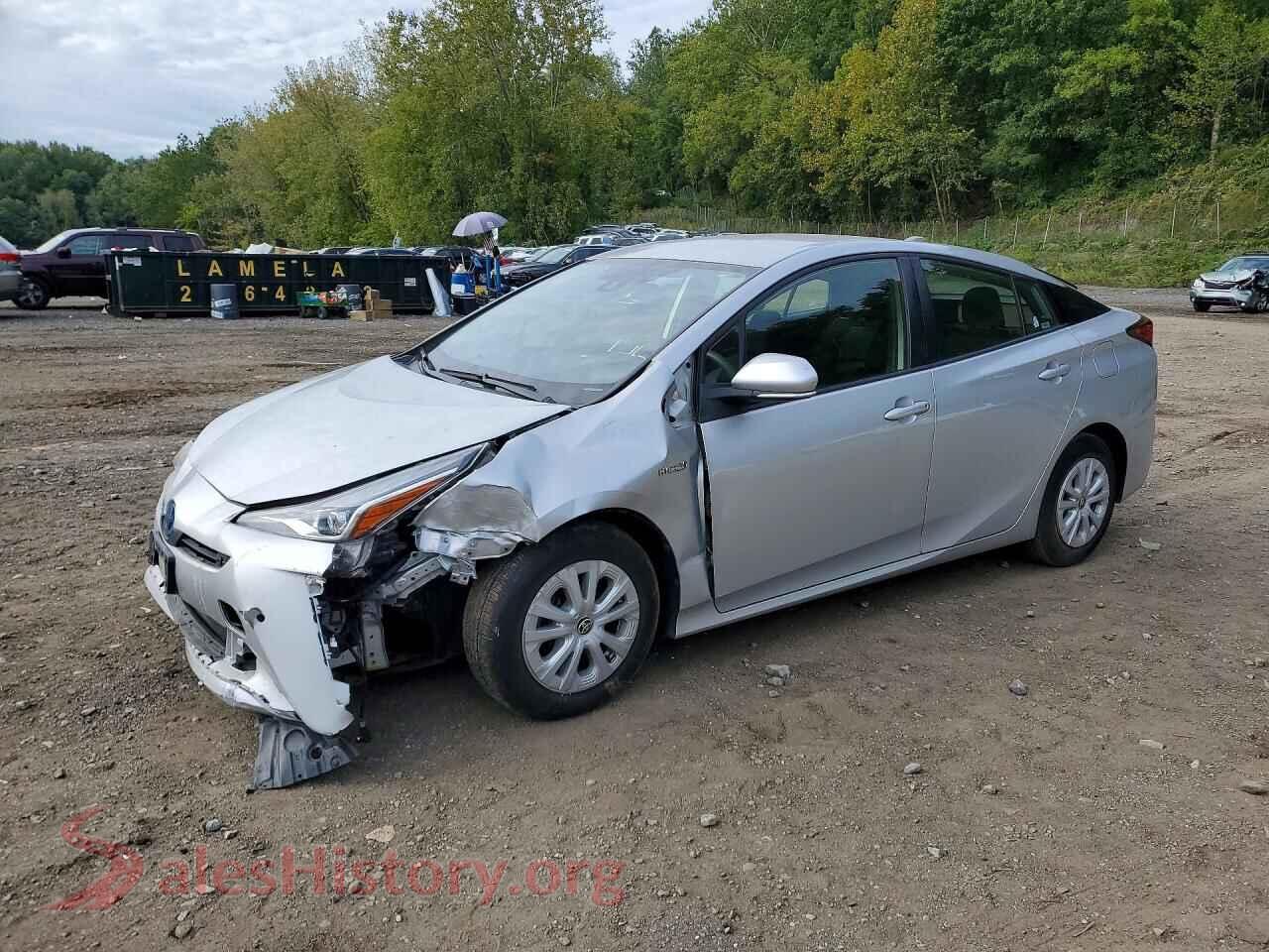 2021 TOYOTA PRIUS — VIN JTDKAMFU2M3152289
