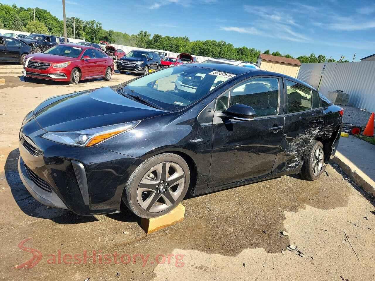 2021 TOYOTA PRIUS — VIN JTDKAMFU3M3141205