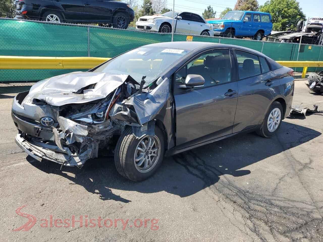 2021 TOYOTA PRIUS — VIN JTDKAMFU4M3144453