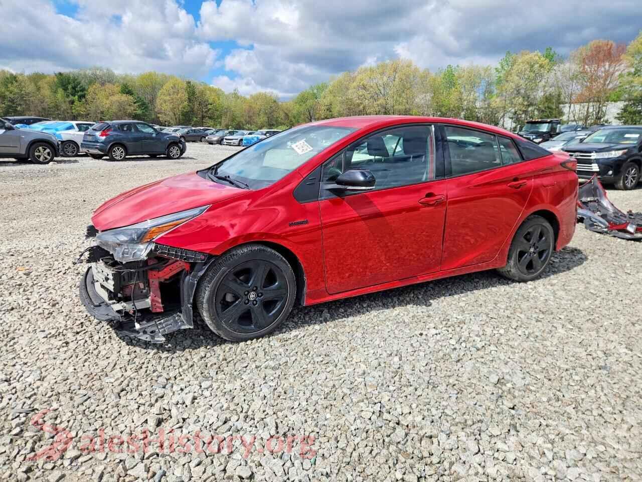 2021 TOYOTA PRIUS — VIN JTDKAMFU5M3128214