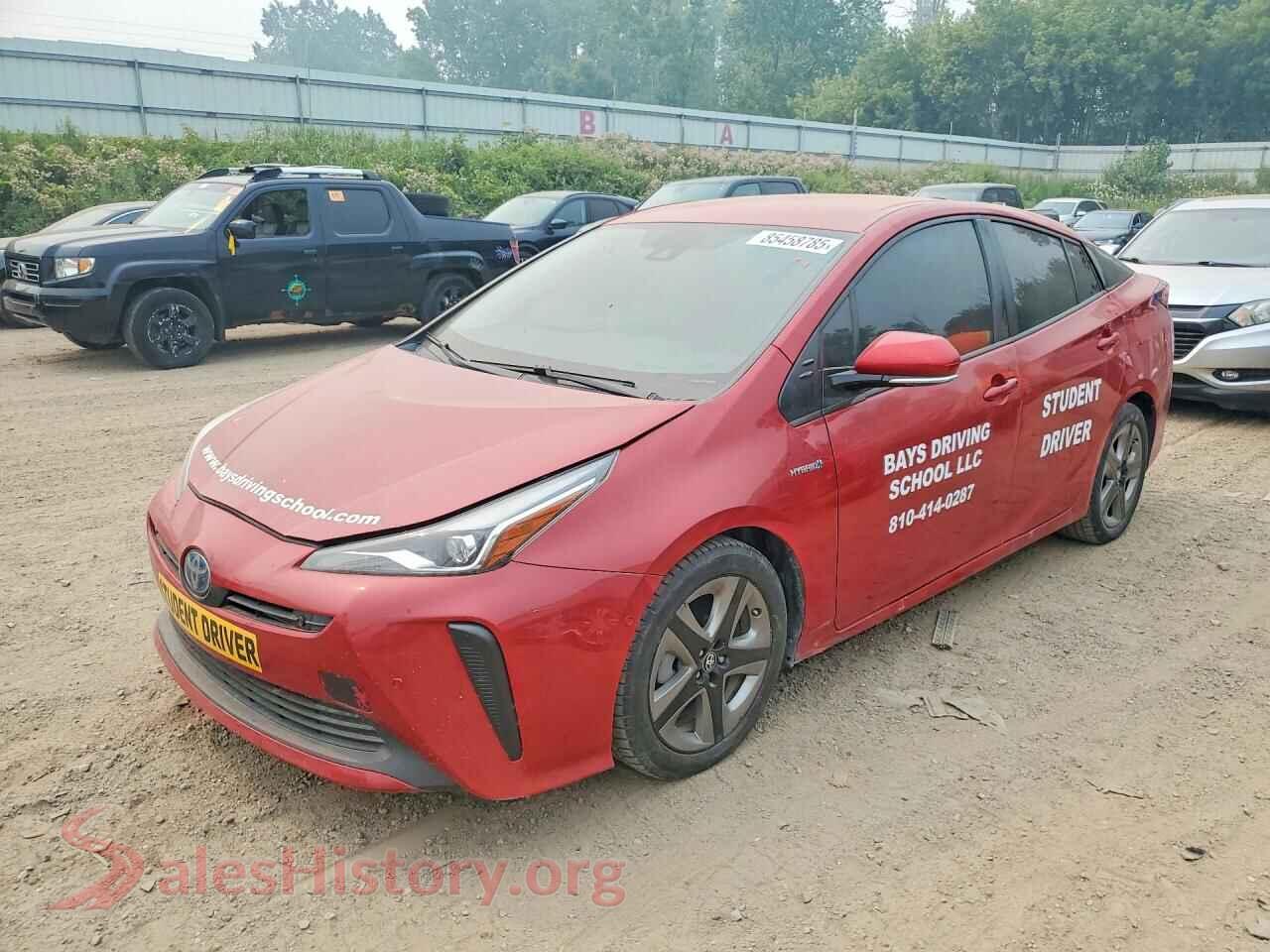 2021 TOYOTA PRIUS — VIN JTDKAMFU5M3131727