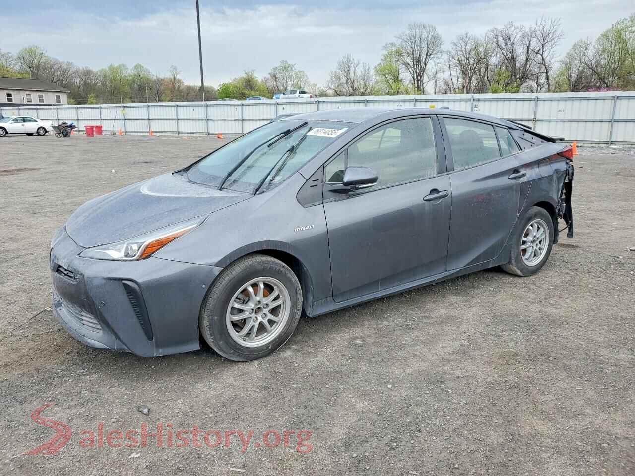 2021 TOYOTA PRIUS — VIN JTDKAMFU5M3134580