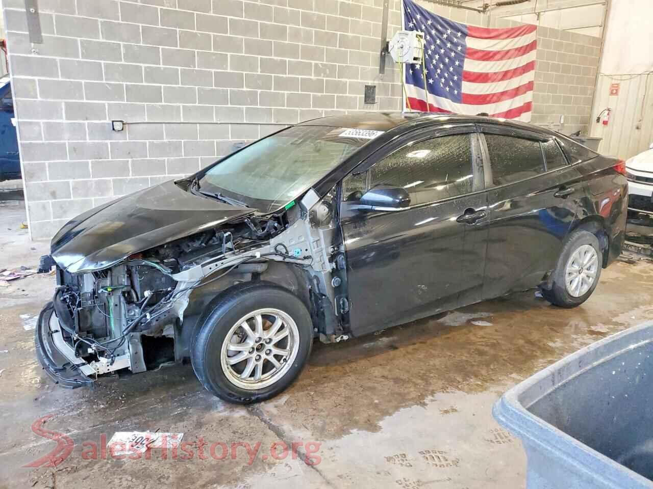 2021 TOYOTA PRIUS — VIN JTDKAMFU5M3145837