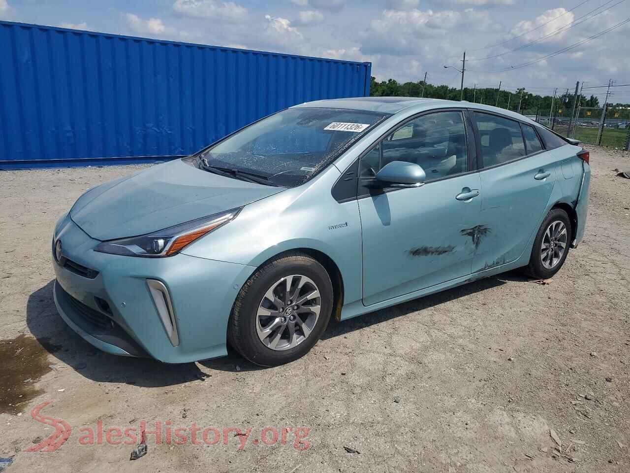 2022 TOYOTA PRIUS — VIN JTDKAMFU6N3155813