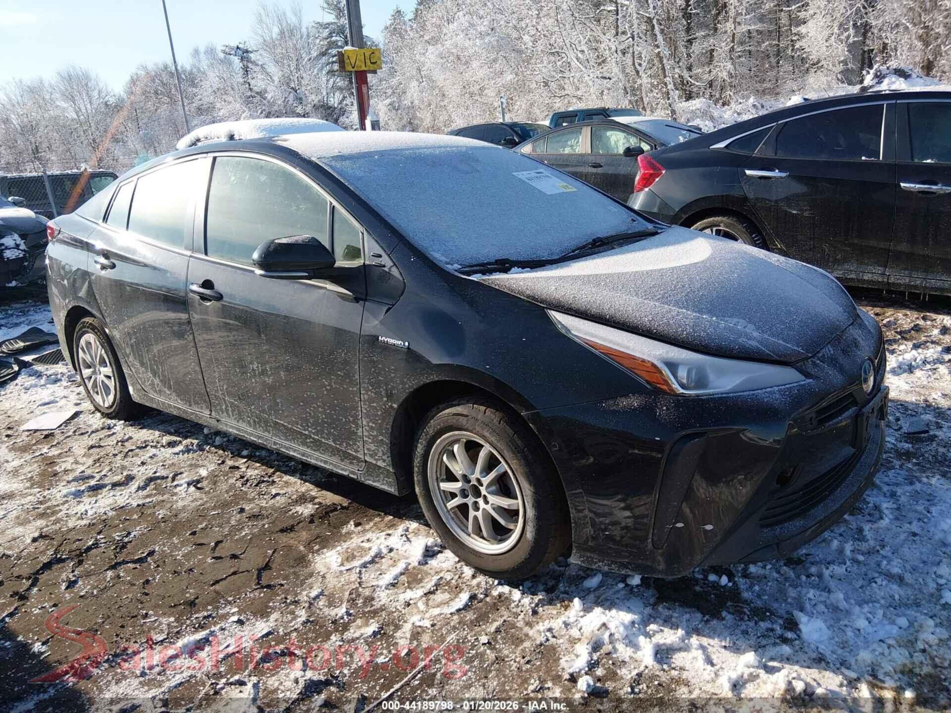 2022 TOYOTA PRIUS — VIN JTDKAMFU7N3184852