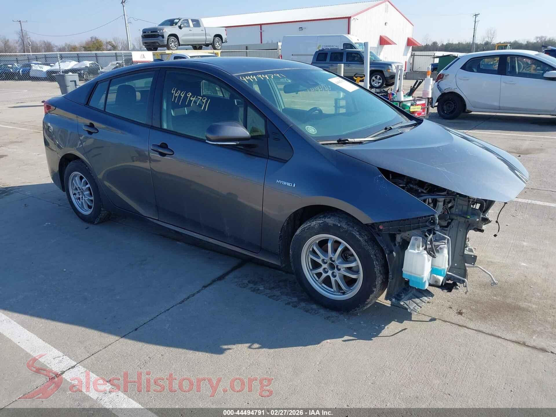 2022 TOYOTA PRIUS — VIN JTDKAMFU8N3173388